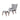 Upholstered Accent Chair With Ottoman - Pearl Silver-Washburn's Home Furnishings