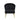 Upholstered Accent Chair With Tapered Legs - Black-Washburn's Home Furnishings