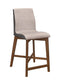 Upholstered Counter Height Stool - Pearl Silver-Washburn's Home Furnishings