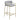 Upholstered Low Back Stool - Silver-Washburn's Home Furnishings
