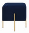 Upholstered Ottoman - Blue-Washburn's Home Furnishings