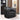 Upholstery Sloped Arm Accent Swivel Chair - Black-Washburn's Home Furnishings