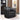Upholstery Sloped Arm Accent Swivel Chair - Black-Washburn's Home Furnishings