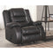 Vacherie - Black - Rocker Recliner-Washburn's Home Furnishings