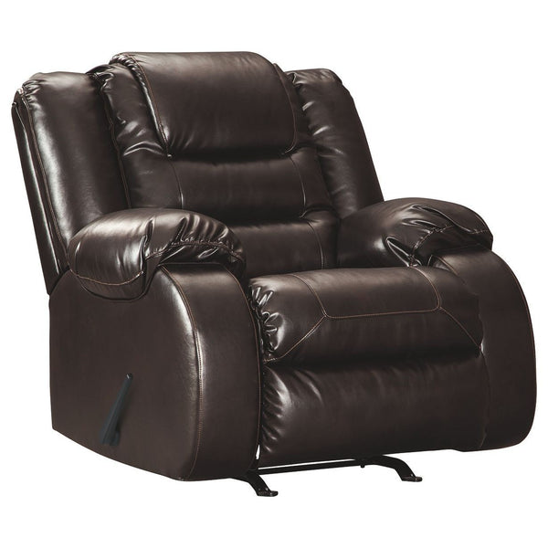 Vacherie - Chocolate - Rocker Recliner-Washburn's Home Furnishings