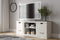 Vaibryn - White / Brown - Lg Tv Stand W/fireplace Option-Washburn's Home Furnishings