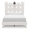 Vaibryn - White - Full Panel Platform Bed-Washburn's Home Furnishings