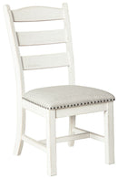 Valebeck - Beige/white - Dining Chair (set Of 2)-Washburn's Home Furnishings