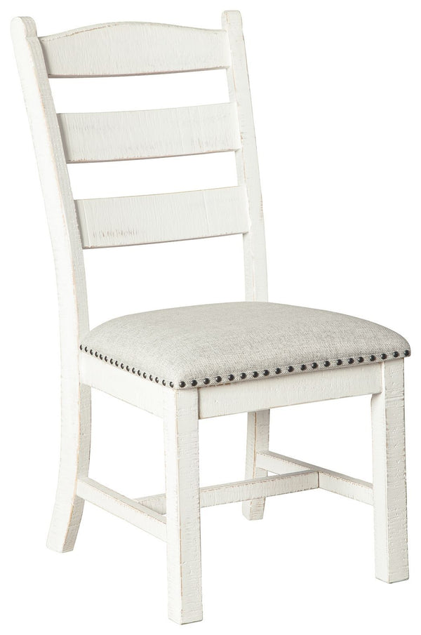 Valebeck - Beige/white - Dining Chair (set Of 2)-Washburn's Home Furnishings