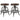 Valebeck - Brown/black - Swivel Barstool (2/cn)-Washburn's Home Furnishings