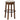 Valebeck - Brown/black - Tall Uph Swivel Stool (1/cn)-Washburn's Home Furnishings
