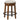 Valebeck - Brown/black - Uph Swivel Stool (1/cn)-Washburn's Home Furnishings