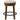 Valebeck - Brown/black - Uph Swivel Stool (1/cn)-Washburn's Home Furnishings