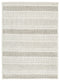 Vallcherr - Ivory/brown - Large Rug-Washburn's Home Furnishings