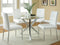 Vance - Dining Table - Pearl Silver-Washburn's Home Furnishings