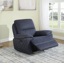 Variel - Glider Recliner - Blue-Washburn's Home Furnishings