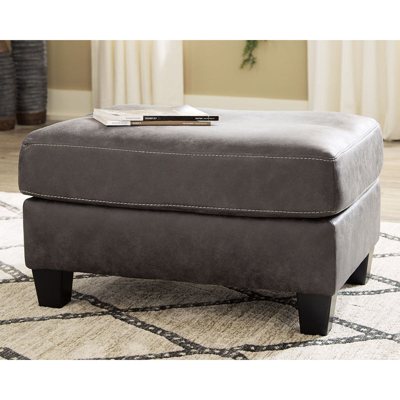 Venaldi - Gunmetal - Ottoman-Washburn's Home Furnishings