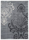 Verrill - Black/cream/gray - Medium Rug-Washburn's Home Furnishings