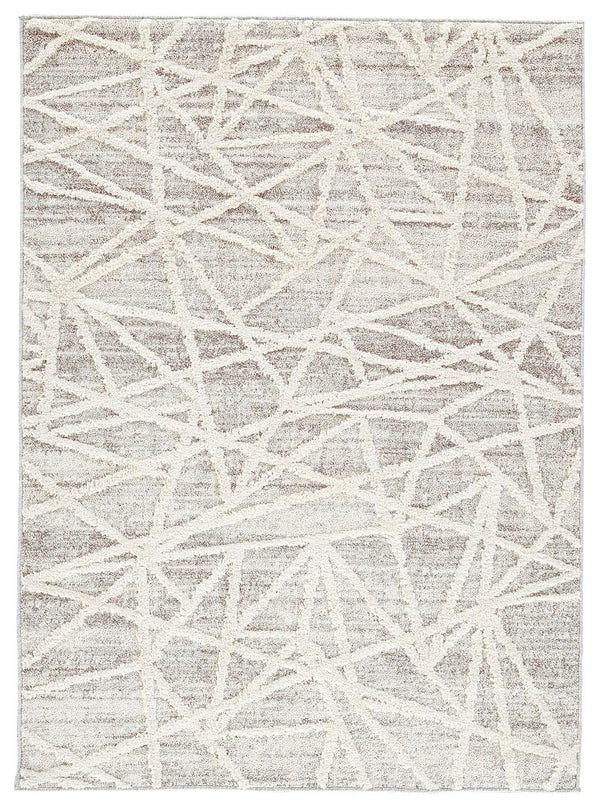 Violasen - Cream/beige/gray - Medium Rug-Washburn's Home Furnishings