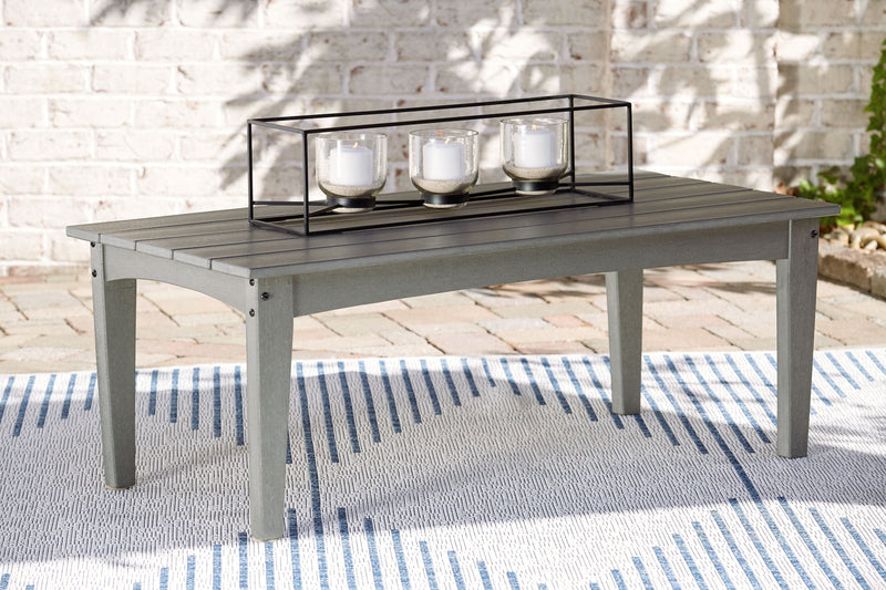 Visola - Gray - Rectangular Cocktail Table-Washburn's Home Furnishings