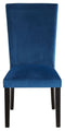 Vollardi - Blue - Dining Uph Side Chair (2/cn)-Washburn's Home Furnishings