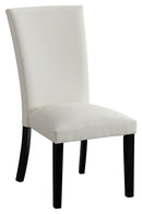 Vollardi - White - Dining Uph Side Chair (2/cn)-Washburn's Home Furnishings