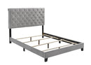 Warner Collection - Queen Bed - Light Grey-Washburn's Home Furnishings
