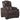 Warnerton - Brown Dark - Pwr Recliner/adj Headrest-Washburn's Home Furnishings