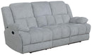 Waterbury Collection - Motion Sofa - Grey-Washburn's Home Furnishings