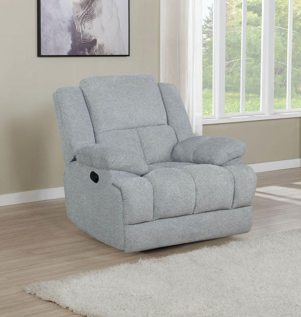 Waterbury - Recliner - Pearl Silver-Washburn's Home Furnishings