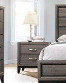 Watson 2-drawer Nightstand - Grey-Washburn's Home Furnishings