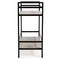 Waylowe - Black/tan - Bar Cart-Washburn's Home Furnishings