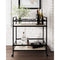 Waylowe - Black/tan - Bar Cart-Washburn's Home Furnishings