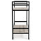 Waylowe - Black/tan - Bar Cart-Washburn's Home Furnishings