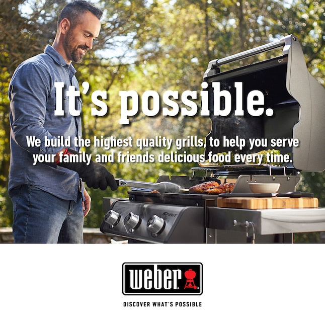 Weber Grill Cover in Black-Washburn's Home Furnishings