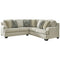 Wellhaven - Linen - Left Arm Facing Loveseat 2 Pc Sectional-Washburn's Home Furnishings