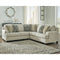 Wellhaven - Linen - Left Arm Facing Loveseat 2 Pc Sectional-Washburn's Home Furnishings