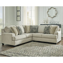 Wellhaven - Linen - Left Arm Facing Sofa 2 Pc Sectional-Washburn's Home Furnishings