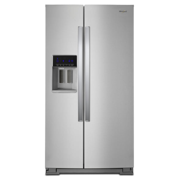 Whirlpool Side-By-Side Refrigerator 21.4 Cu Ft 36-Width-Whirlpool-Washburn's Home Furnishings