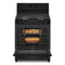 Whirlpool 5.1 Cu. Ft. Freestanding Gas Range with Edge to Edge Cooktop - Black-Washburn's Home Furnishings