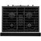 Whirlpool 5.1 Cu. Ft. Freestanding Gas Range with Edge to Edge Cooktop - Stainless Steel-Washburn's Home Furnishings