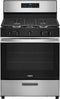 Whirlpool 5.1 Cu. Ft. Freestanding Gas Range with Edge to Edge Cooktop - Stainless Steel-Washburn's Home Furnishings