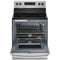 Whirlpool 5.3 cu. ft. Electric Range with Frozen Bake Technology in Stainless Steel-Washburn's Home Furnishings
