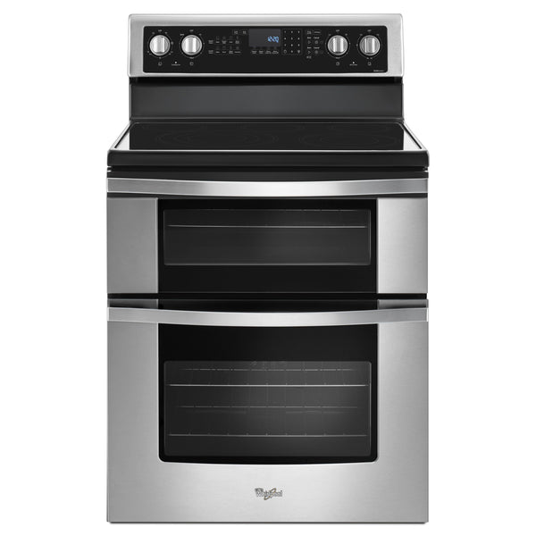 6.7 Cu. Ft Stainless Steel Double Oven Electric Range-Washburn's Home Furnishings