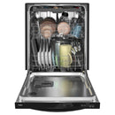 Whirlpool Large Capacity Dishwasher W/3rd Rack in Black Stainless-Washburn's Home Furnishings