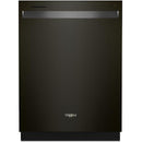 Whirlpool Large Capacity Dishwasher W/3rd Rack in Black Stainless-Washburn's Home Furnishings