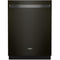 Whirlpool Large Capacity Dishwasher W/3rd Rack in Black Stainless-Washburn's Home Furnishings