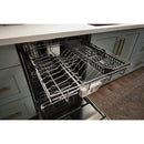 Whirlpool Large Capacity Dishwasher W/3rd Rack in Fingerprint Resistant Black Stainless-Washburn's Home Furnishings