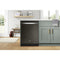 Whirlpool Large Capacity Dishwasher W/3rd Rack in Fingerprint Resistant Black Stainless-Washburn's Home Furnishings