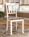 Whitesburg - Brown/cottage White - Dining Chair (set Of 2)-Washburn's Home Furnishings
